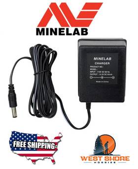 3011-0238 Minelab Metal Detector Nimh Wall Charger - For Etrac Safari Explorer Series