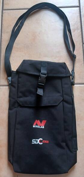 3011-0257 Minelab Sdc 2300 Metal Detector Black Carrybag - Free Shipping C3