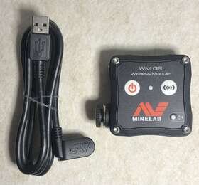 3011-0371 Minelab Wm 08 Wireless Module Equinox 600 / 800 Metal Detector Headphone Wm08