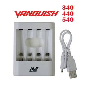 3011-0407 Minelab Vanquish 340/440/540 Rechargeable Battery Charger Usb Port