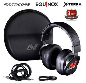 3011-0445 Minelab Ml105 Headphones For Manticore Equinox 700/900 And X-terra Pro/elite