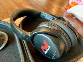 3011-0465 Minelab Ml 85 Bluetooth Wireless Low Latency Metal Detect Headphones Pre-owned