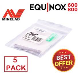 Minelab 30110390 Equinox 600 800 Metal Detector Screen Protector - 5 Pack Free Shipping