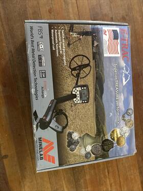 3228-0002 Minelab E-trac With Additional Middle And Lower Shaft Sun Ray Stealth X-8
