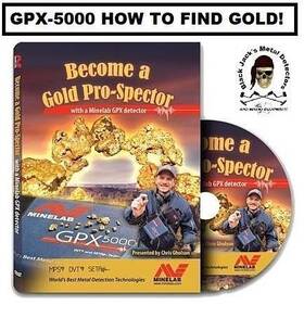 3461681 Minelab Become A Gold Pro-spector With Gpx Detector Dvd. 5000 Up Your Success