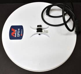 37343058455 Minelab Gpx14 Double D Coil Round For Gpx 6000 Gold Metal Detector Cover Tested
