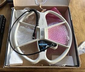 71221 Minelab Used Detech Ultimate 13 Inch Dd Search Coil For Etrac /explorer /safari