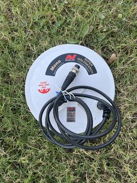 Gpx4500 Minelab Super Goldsearch 8 Inch Mono Coil Metal Detector Gpx Gp Sd Model Oem Genuine
