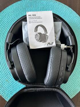 M-105 Minelab New Ml 80 Bluetooth Wireless Headphones For Equinox 600 800 Vanquish 540