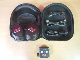 Ml80-wm80 Minelab Equinox Ml80 Bluetooth Headphones With Wm08 Wireless Module And Case