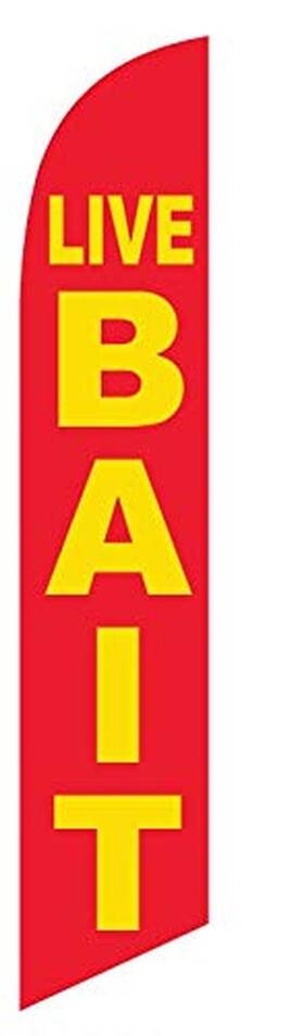 Neoplex Sw11609 - Inch Live Bait 12-foot Windless Swooper Feather Business Flag