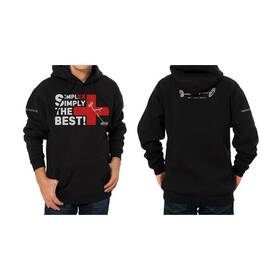 17000392 Nokta Simplex Sweatshirt Black - Size Medium