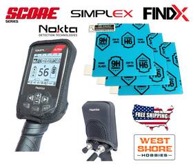 17000757 Nokta Simplex/score/findx Control Box Cover 3-pack Nano Screen Savers