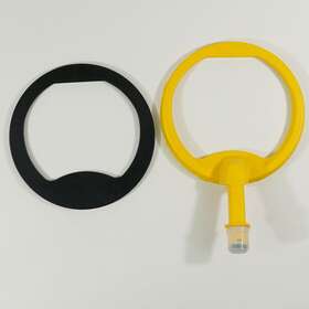 17000167 Nokta Detection Technologies 20231115 8 Inch Replaceable Scuba Coil Yellow For Pulsedive Detector
