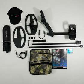11000841 Nokta Detection Technologies 20231213 Simplex Lite Waterproof Metal Detector With 9.5 X 6 Inch Dd Coil Starter Pack