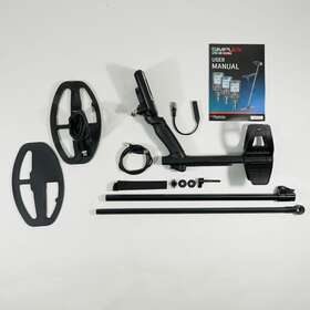 11000623 Nokta Detection Technologies 20240213 Simplex Lite Waterproof Metal Detector With 9.5 X 6 Inch Dd Coil