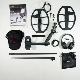 11000839 Nokta Detection Technologies 20240402 The Legend Smf Metal Detector With Wireless Headphones And Lg30 12 Inch X 9 Coil