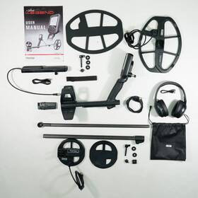 11000840 Nokta Detection Technologies 20240402 The Legend Smf Metal Detector Pro Pack With Wireless Headphones And Lg30 Coil