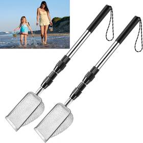 Poilkmni 313115286222 New Upgraded 2 Pcs Shark Tooth Sifter Beach Sand Scoop Sh