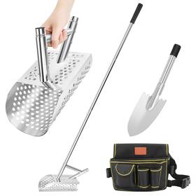 San Like Kj-sd-219s-t Sand Scoop For Metal Detecting Adult Heavy Duty Detector