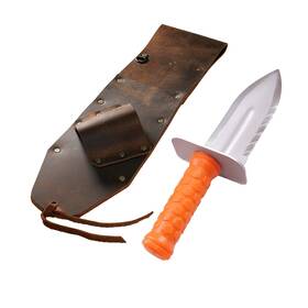 Bdr01 Serious Detecting The Leather Barn Brown Sheath Right And Quest Diamond Tool
