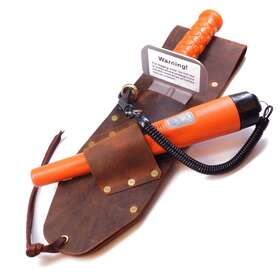 Bdrp01 Serious Detecting Brown Leather Sheath Right Sided Quest Xpointer Pro And Diamond Digger