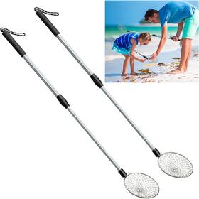 Sfcddtlg 313056396370 2 Pack 5.3 Inch Beach Sand Sifter- 22 35 Adjustable Shark Tooth San