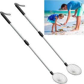 B0c6lqpvxh Sfcddtlg 2 Pcs Beach Sand Sifter- Shark Tooth Scoop Shell Scooper For