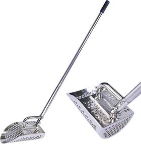 E1104vghgckslq-fxfy-ca Shaledig Sand Scoop For Metal Detecting Stainless Steel Shovel