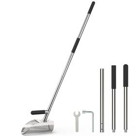 Siveis 740628708598 Sand Scoop For Metal Detecting With Long Handle 304 Stainless Steel Shovel