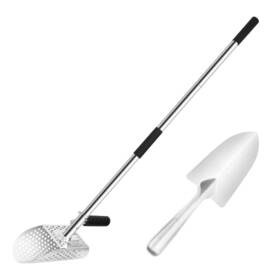 Ma-75 Sjshal Long Handle Metal Detecting Sand Scoop Heavy Duty Stainless Steel Diggi