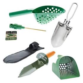Sluice Monkey 658448632446 Metal Detecting Green Sand Scoop Set