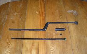 Eq-cs-04 Steves Detector Rods Minelab Equinox Custom Inch S Shaft And Counterweight