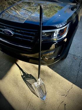720i Sunspot / Stealth Stainless Sand Scoop Metal Detecting With Xtreme Cf Handle
