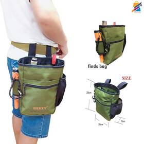 Super Detesir 313107710728 Metal Detector Finds Bag Digger Tool Pouch Pinpointer Waist Pack Nylon