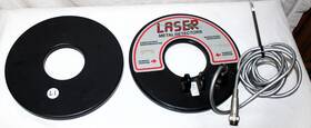 C-74349 Tesoro Rare Vintage Y2k 8 Inch European Laser Design Search Coil With Cover