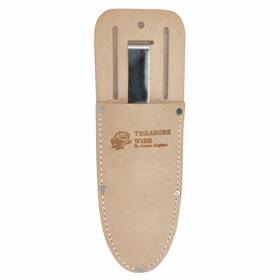 Treasure Wise 009068024188 Metal Detector User Leather Sheath For Digging Knife