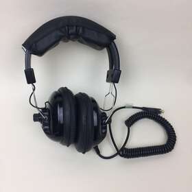 Hp-01 Treasure Wise Headphones 1/4 Inch Angled Plug Metal Detector For Hunting