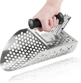 Trvl Fielder 313020077076 Sand Scoop For Metal Detecting Detector Shovel Stainless Steel Det