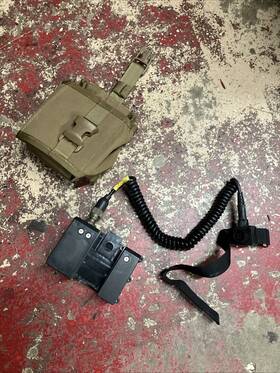 Vallon 500950-us Minehound Mine Detector Military Battery Adapter Bb-2590 Bb-2557