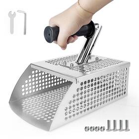 Vdsfand 769131767939 Sand Flea Rake - Scoop Detection Tool With Anti Slip Handle Heavy Duty S