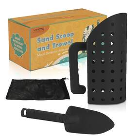 Vikos Products 704260053935 Sand Scoop And Shovel Digging Tool For Detecting Sifter Beach Metal