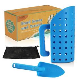 Vikos Products 810071112256 Sand Scoop And Shovel Digging Tools For Detecting Sifter Beach Metal