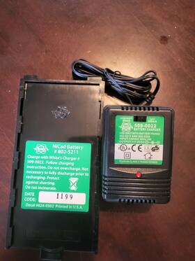 509-0022 Whites 509-0022. 802-5211 Nicad Battery Kit