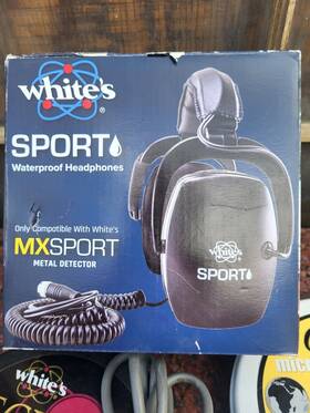 58686 Whites Mx Sport Waterproof Headphones