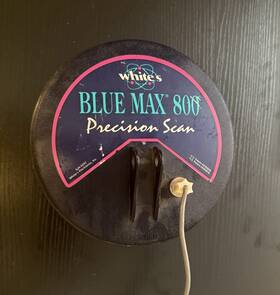 624-0297 Whites White S Blue Max 800 Search Coil Head Precision Scan For Metal Detector