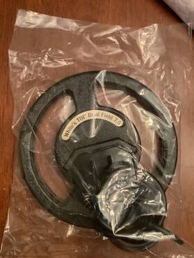 801-3232 Whites 7.5 Inch Dual Field Search Coil For Tdi Sl And Pro Metal Detector