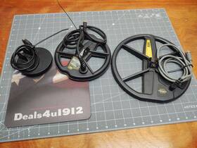 801-3262 Whites Lot Of 3 Mx Sport 10 Inch 7 4 Detech Waterproof Coil Free Shipping Vguc