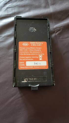 802-5281 Whites Nimh Battery For Detectors