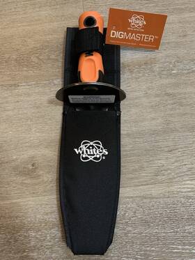 601-0073 Whites / Dig Master New Metal Detectors Digger With Sheath #601-0073